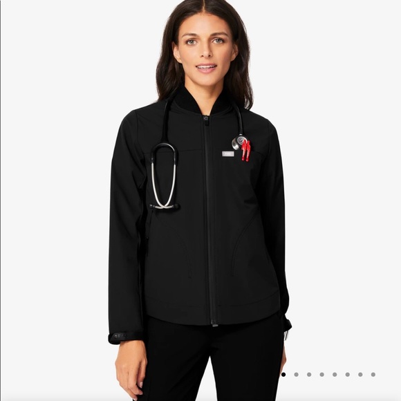 Figs Jackets & Blazers - Figs Black small Kilimo Jacket
